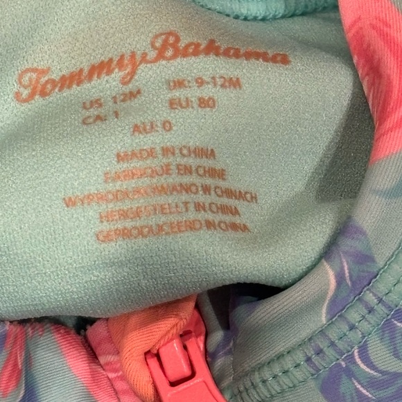 Tommy Bahama‎ Kids Flamingo Swimsuit - Picture 3 of 4